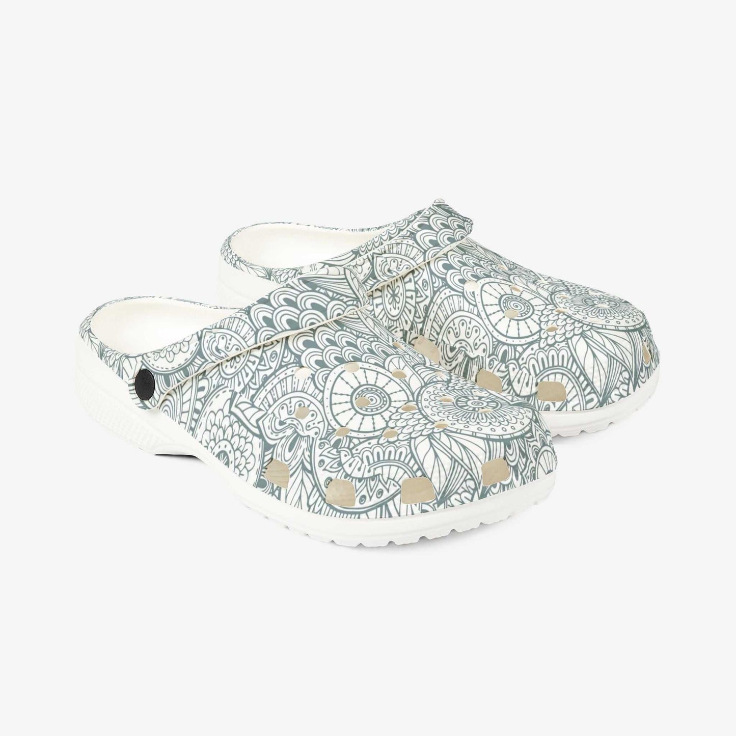 Floral EVA Foam Clogs - Comfortable & Stylish Garden Shoes