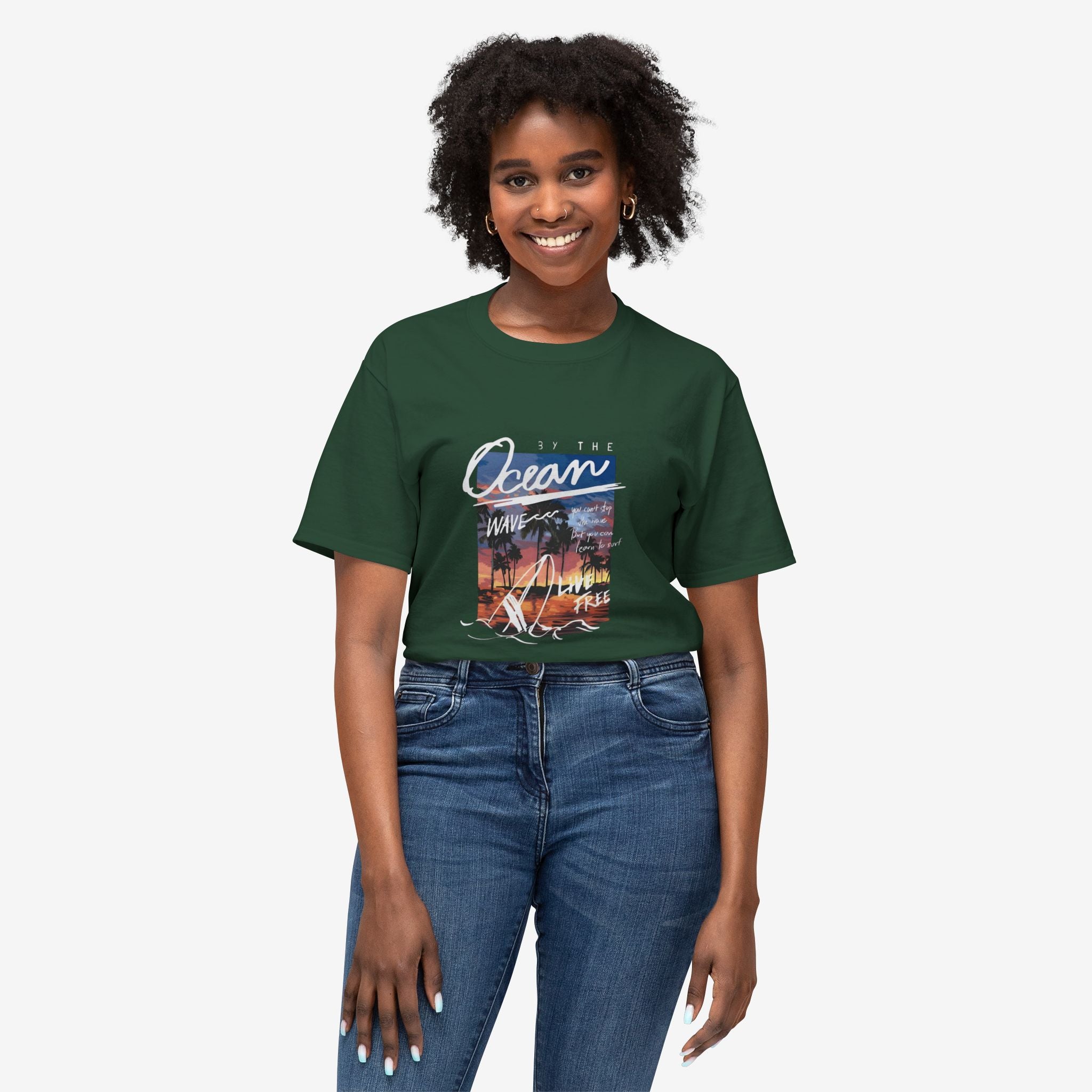 Ocean Vibes Cotton T-shirt