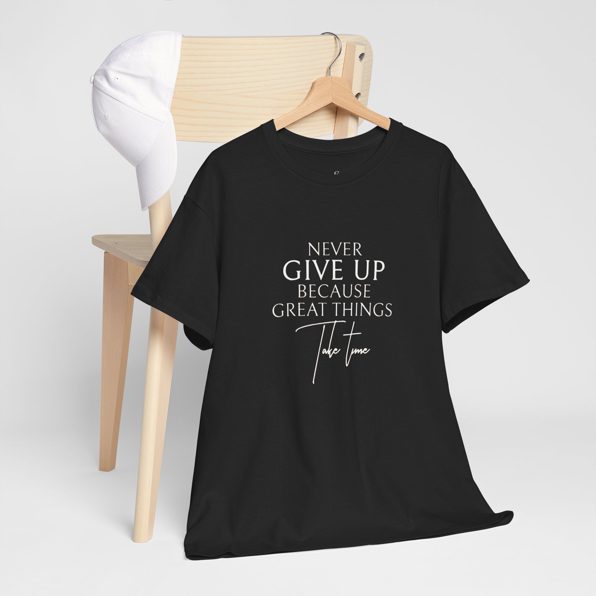 Never Give Up Inspirational T-Shirt