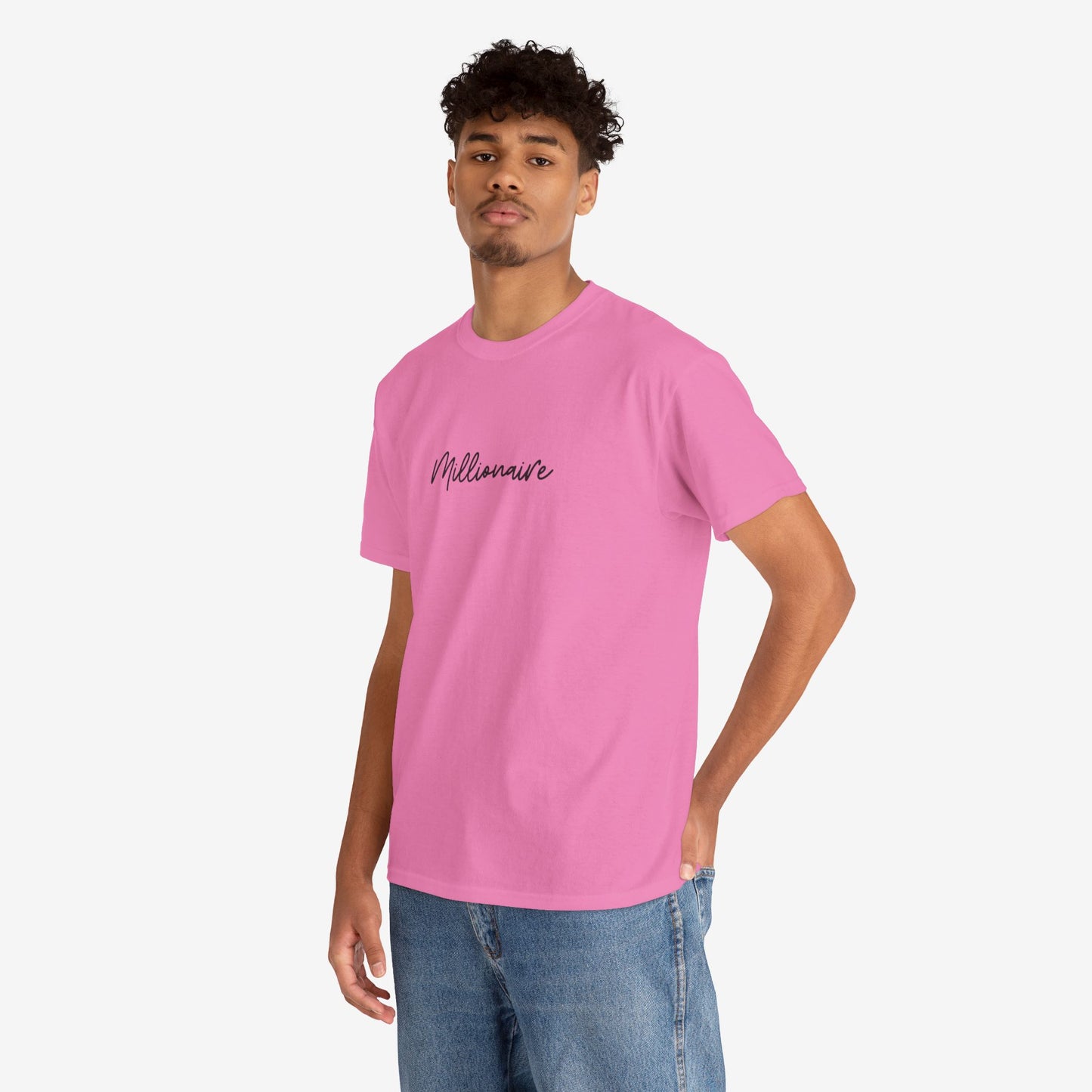 Inspirational Millionaire Unisex Heavy Cotton Tee