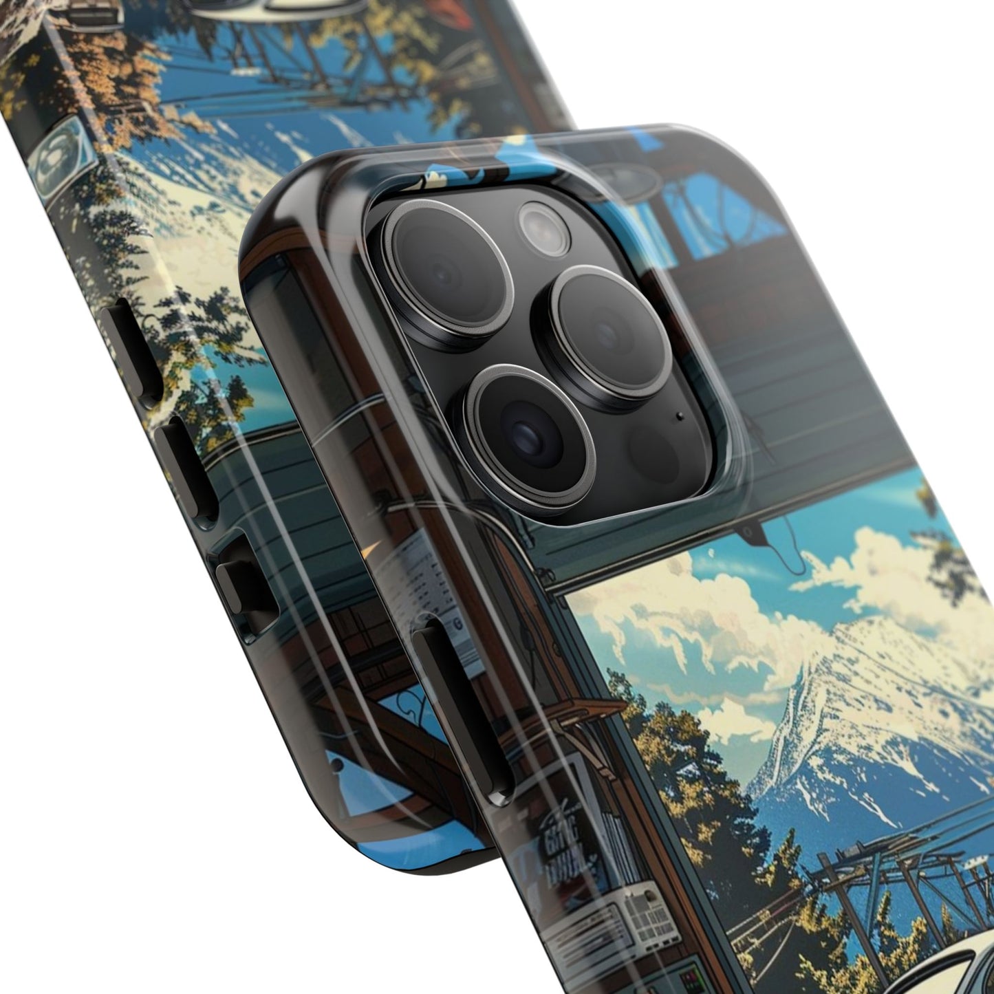 PORSCHE Print Phone case iPhone 15 Pro