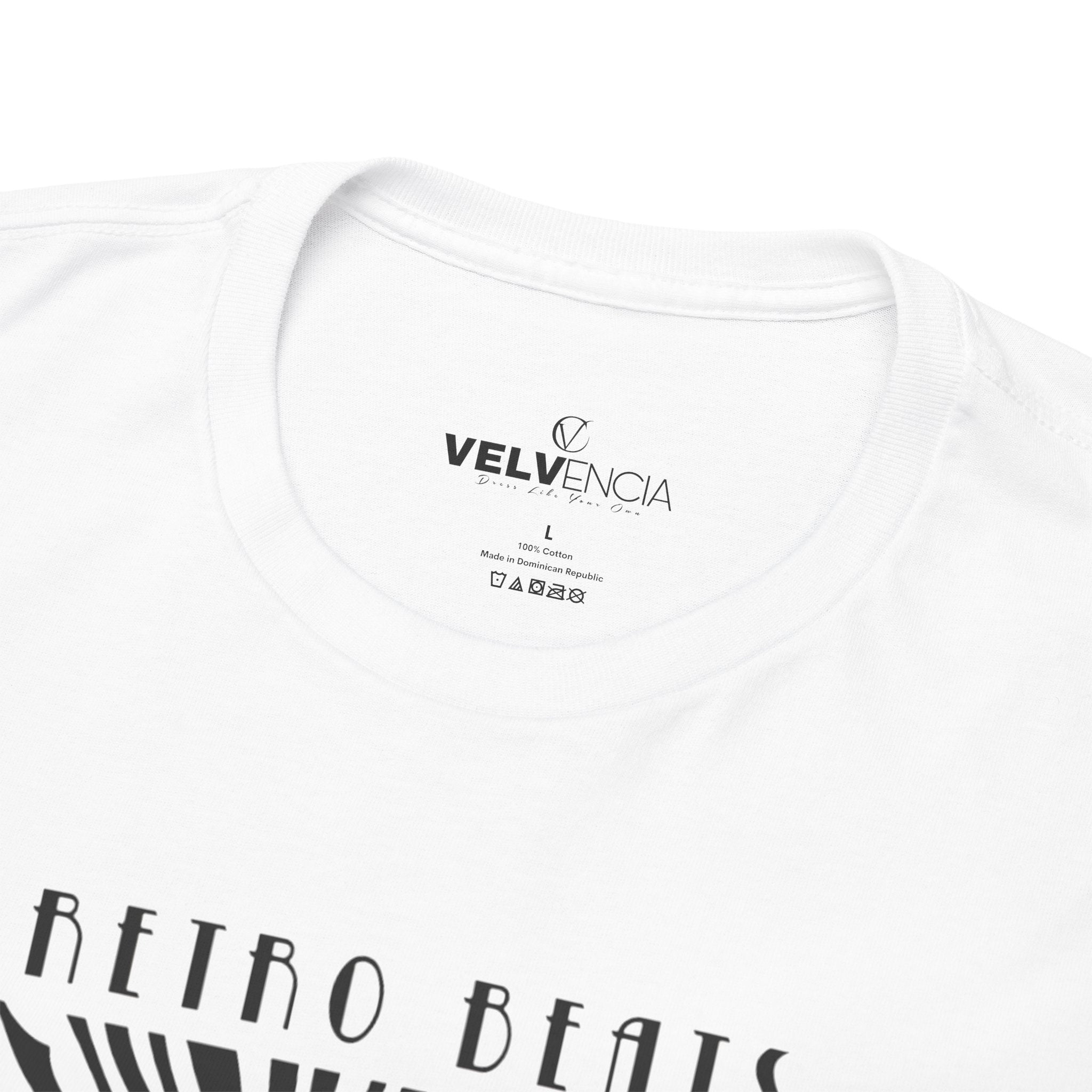 Retro Beats Cotton Tee - Twenties Feels T-Shirt