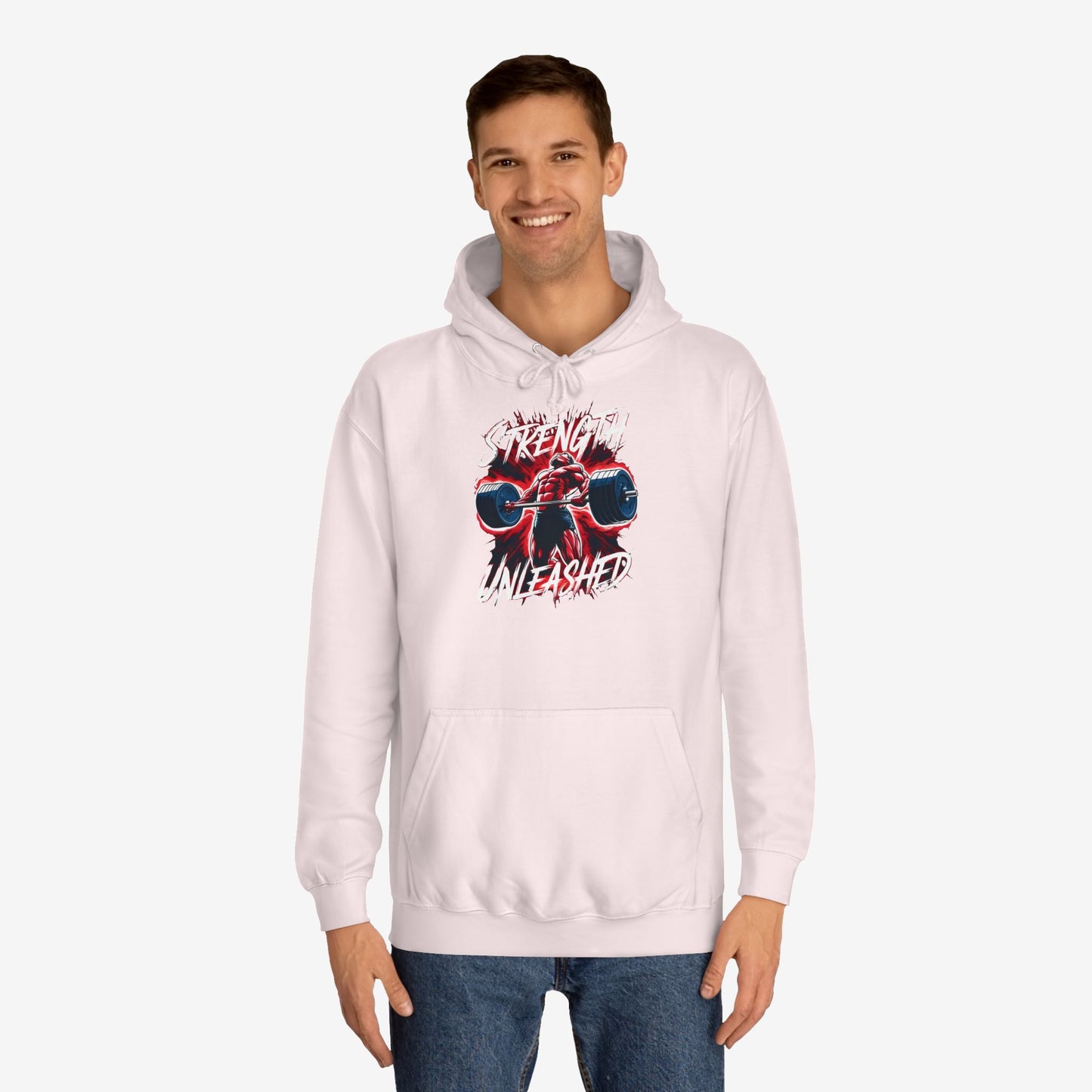 Strength Unleashed Custom Hoodie Design