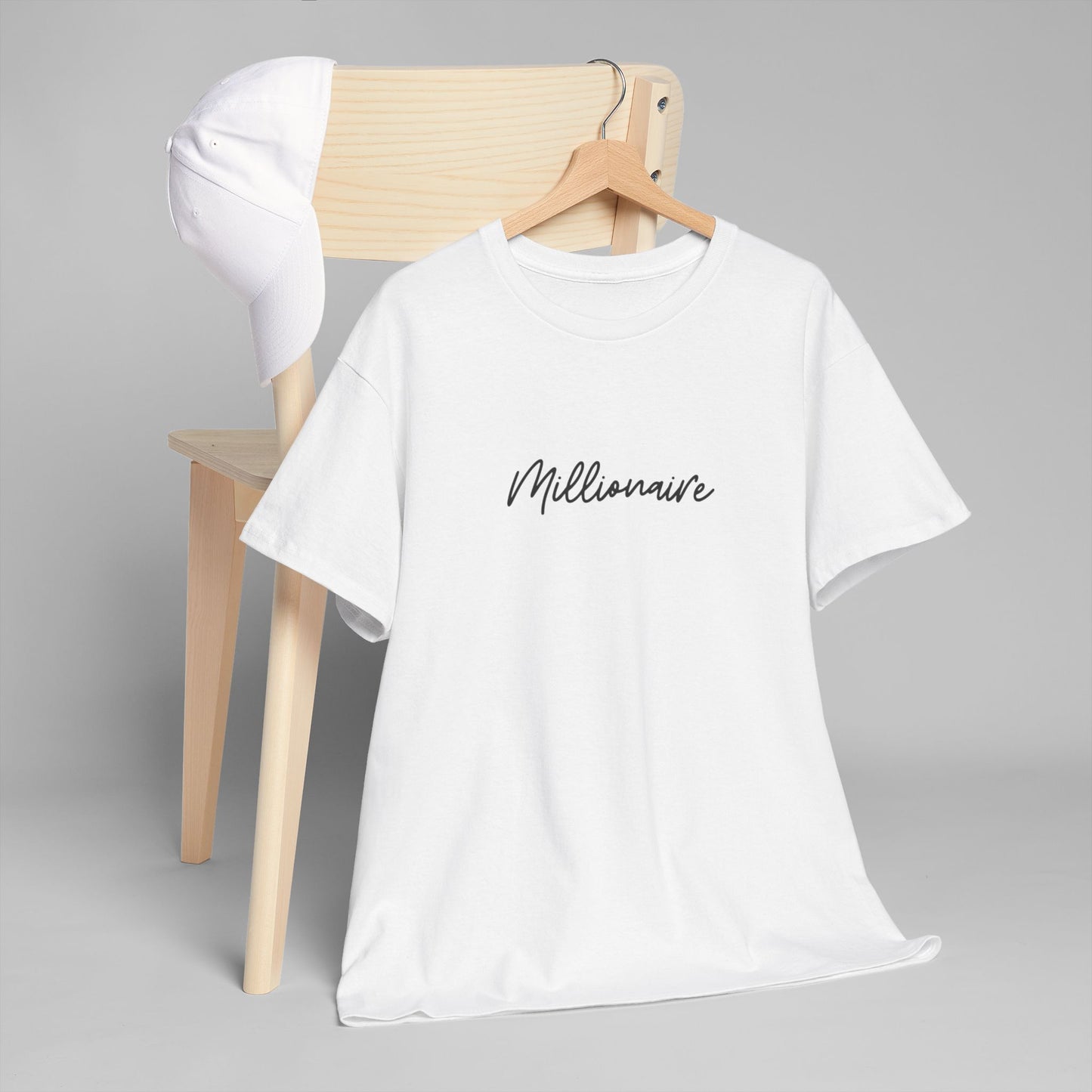 Inspirational Millionaire Unisex Heavy Cotton Tee