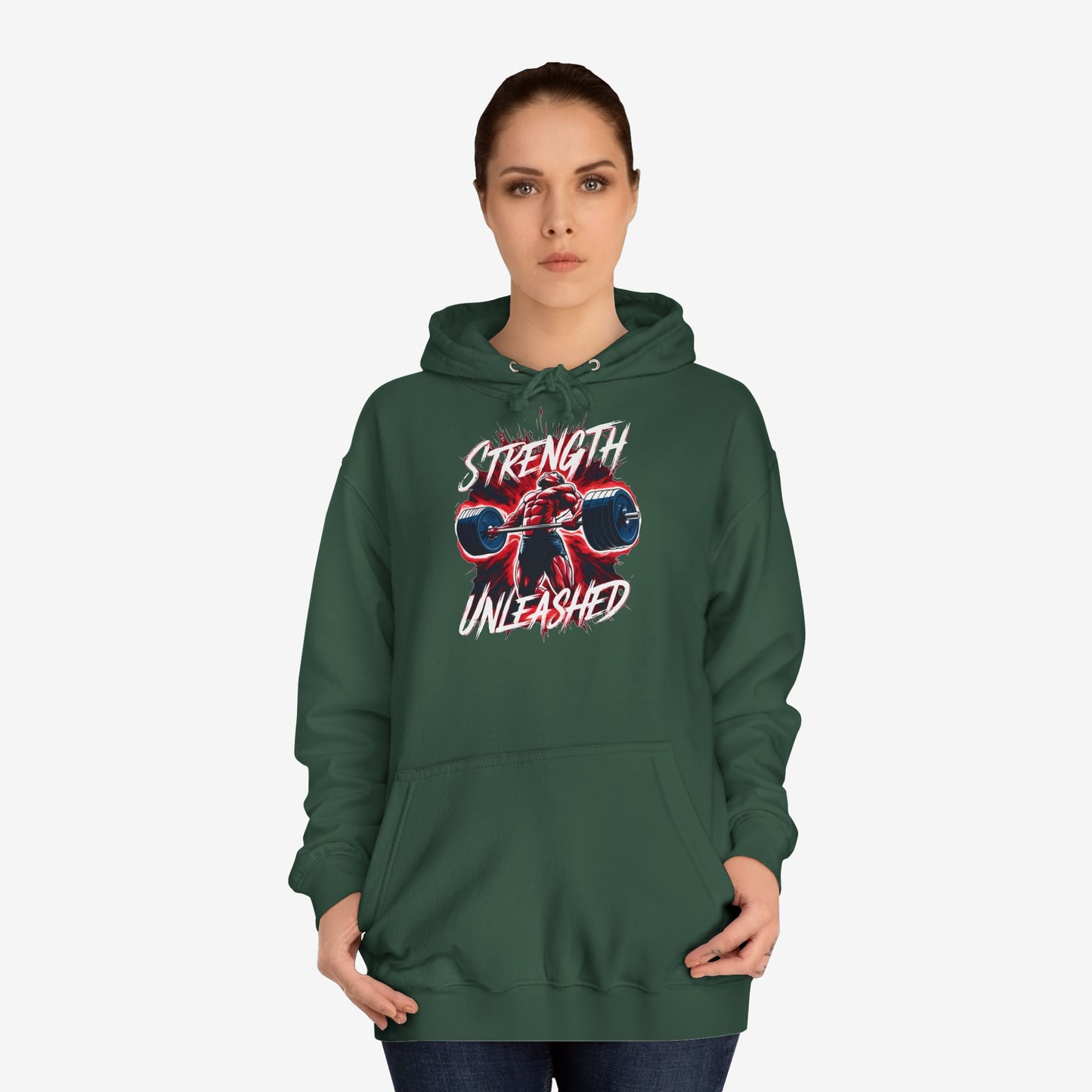 Strength Unleashed Custom Hoodie Design