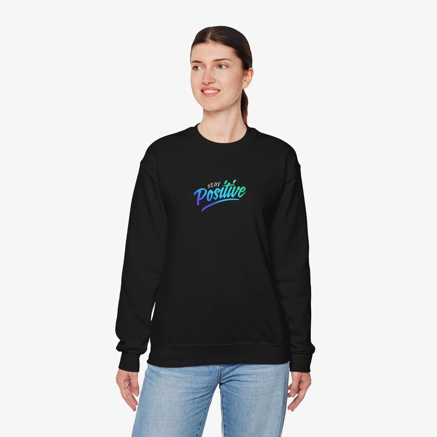 Stay Positive Crewneck Sweatshirt