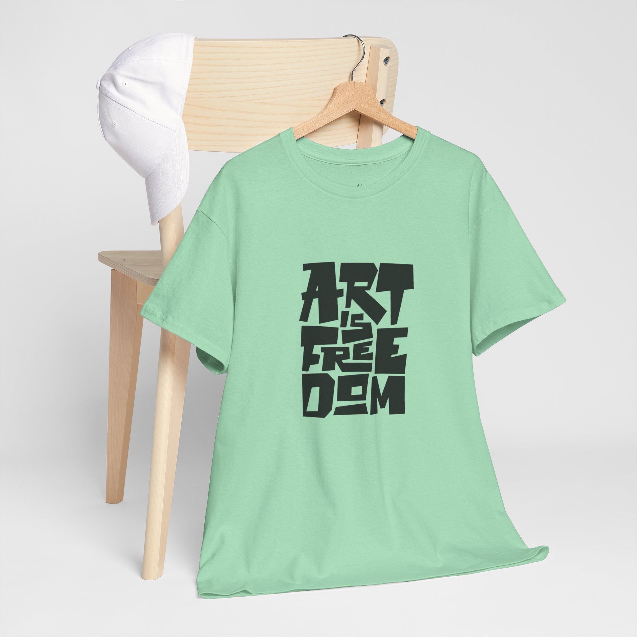 Art is Freedom Heavy Cotton Tee