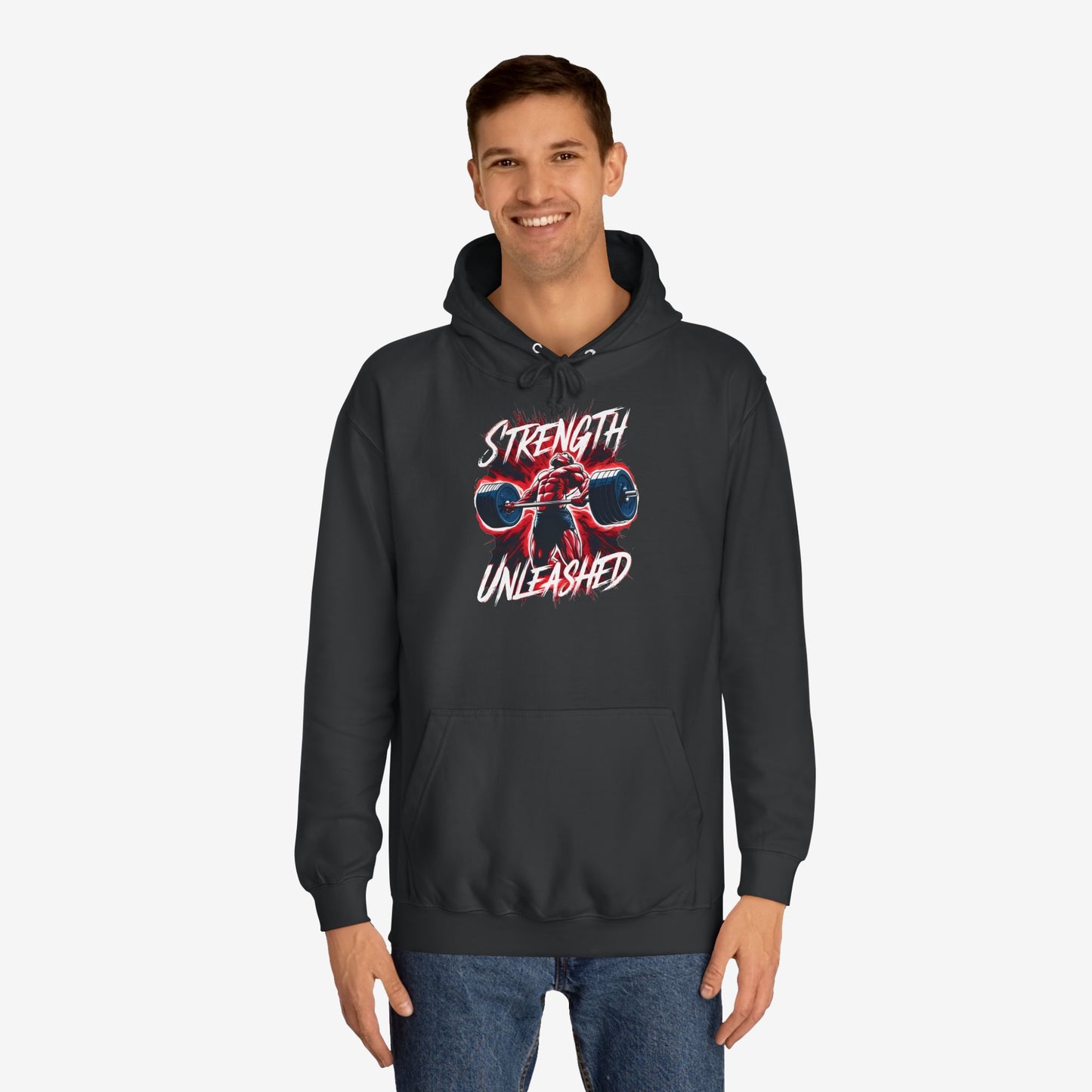 Strength Unleashed Custom Hoodie Design