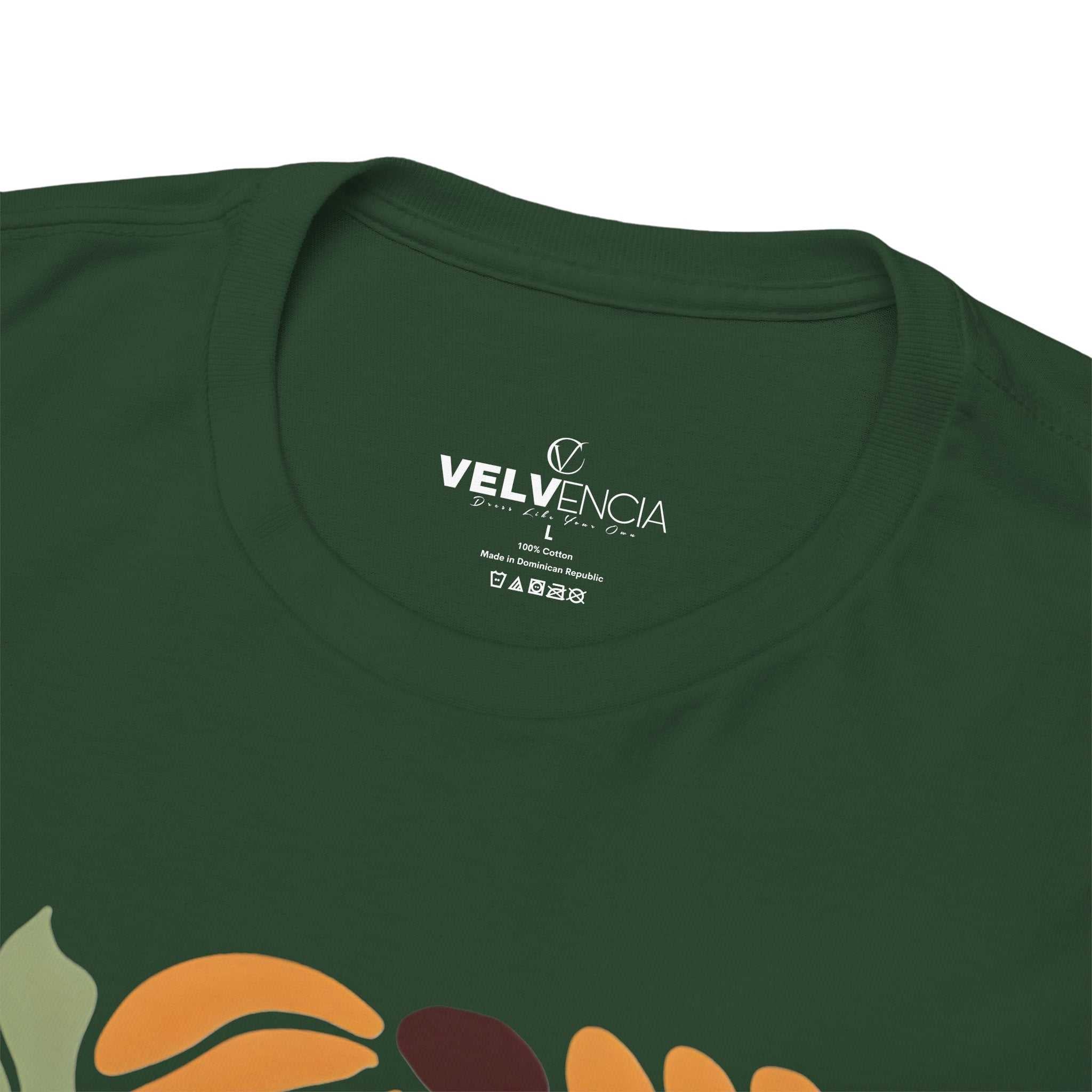 Wild Soul Unisex Heavy Cotton Tee - Nature Inspired Floral T-Shirt