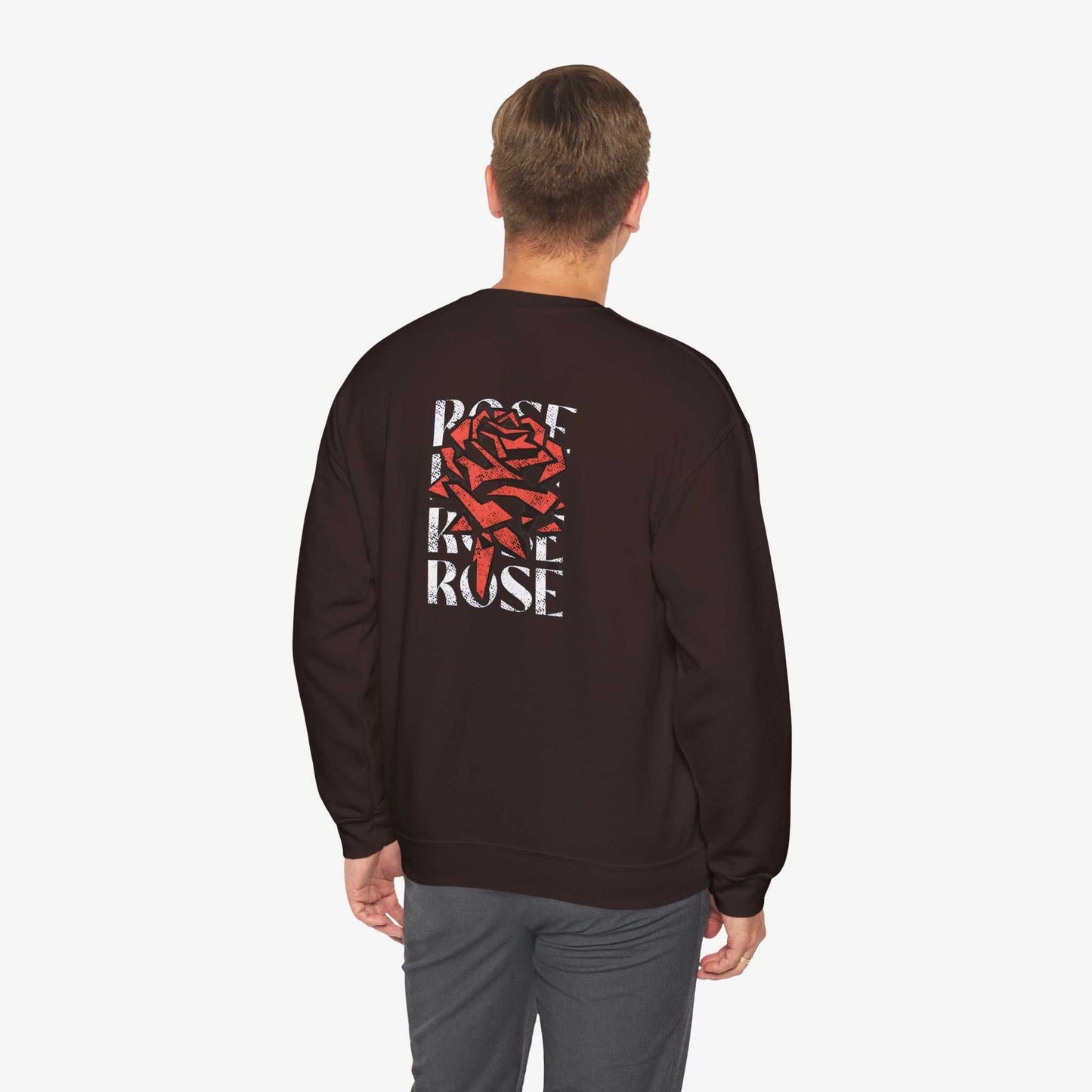 Rose Graphic Unisex Crewneck Sweatshirt