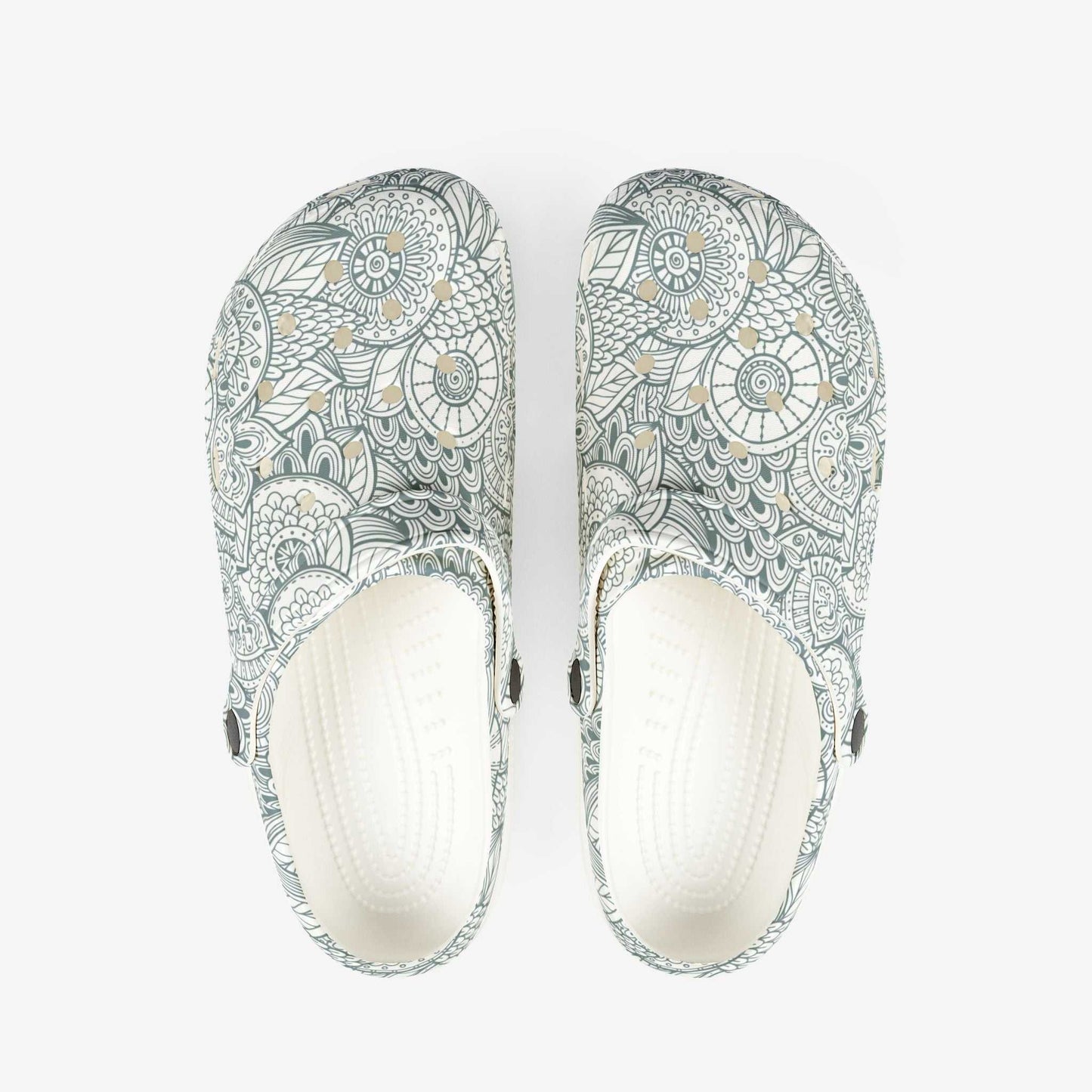 Floral EVA Foam Clogs - Comfortable & Stylish Garden Shoes