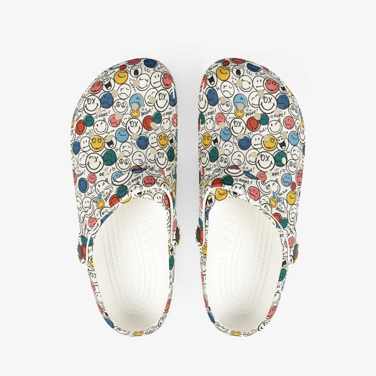 Smile emojis Men's Clogs