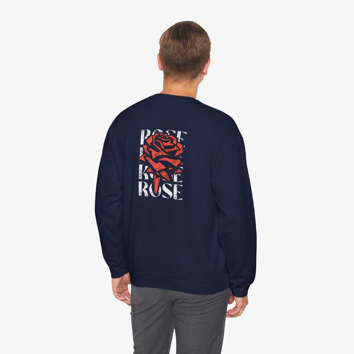 Rose Graphic Unisex Crewneck Sweatshirt