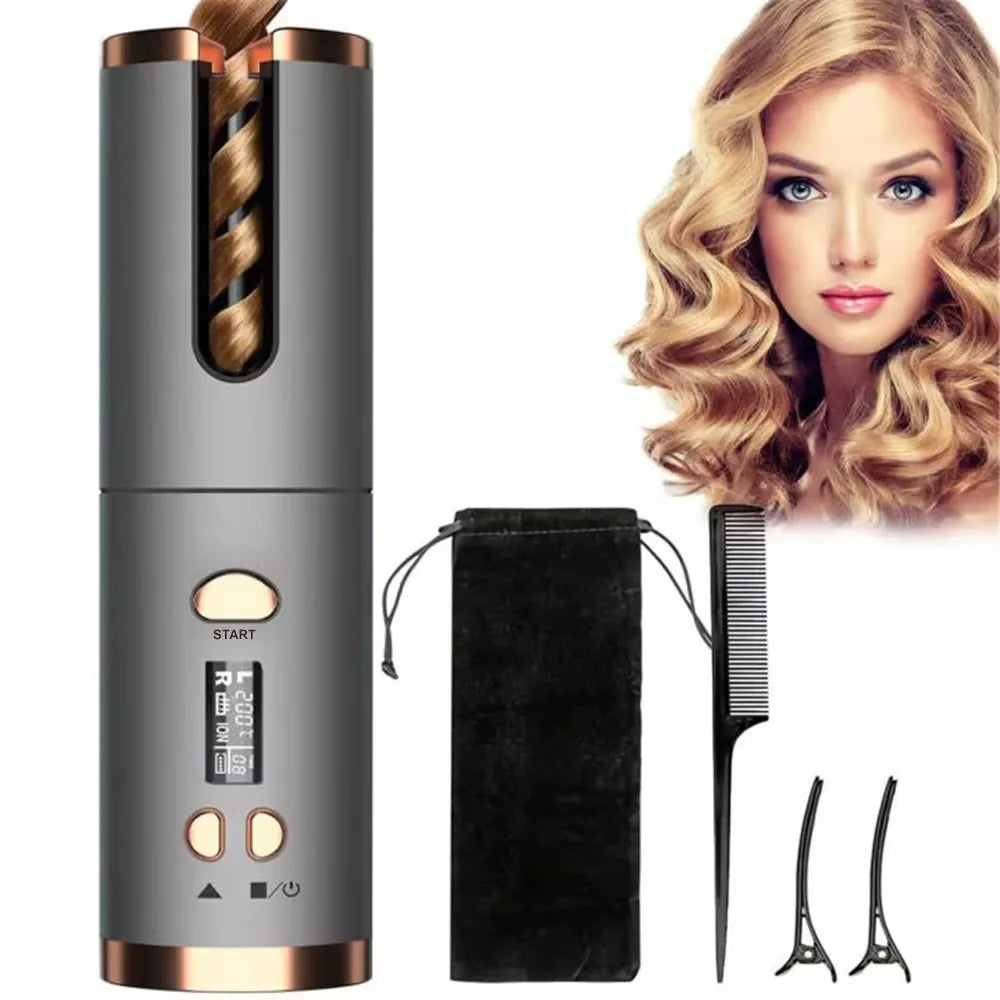 Cordless Automatic Hair Curler