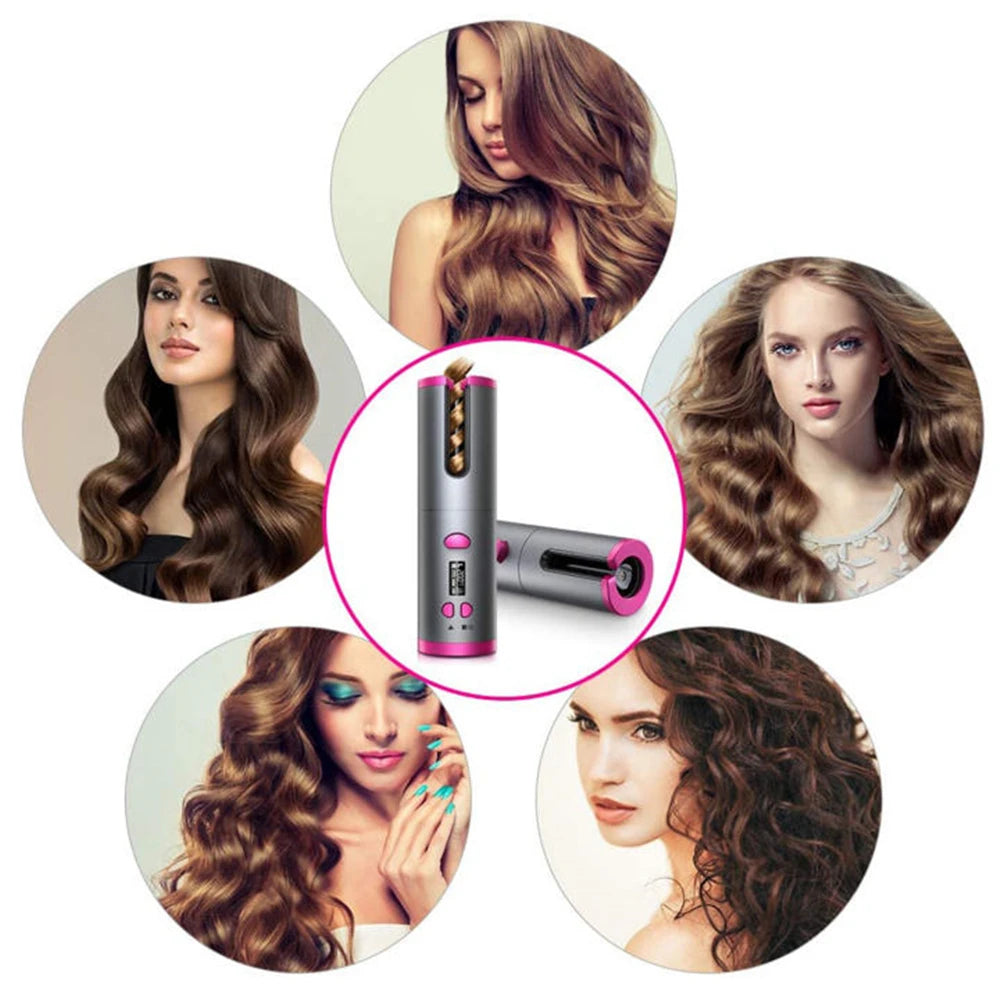 Cordless Automatic Hair Curler