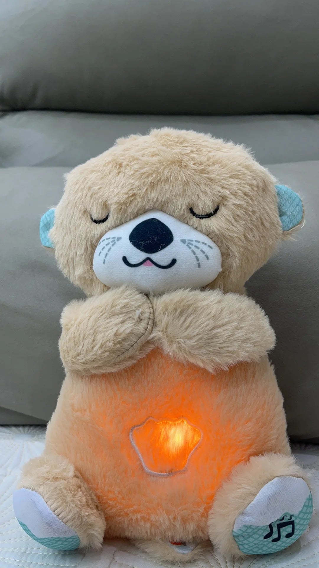 Soothing Music Bear - BENJAMINS khaki / 30cm