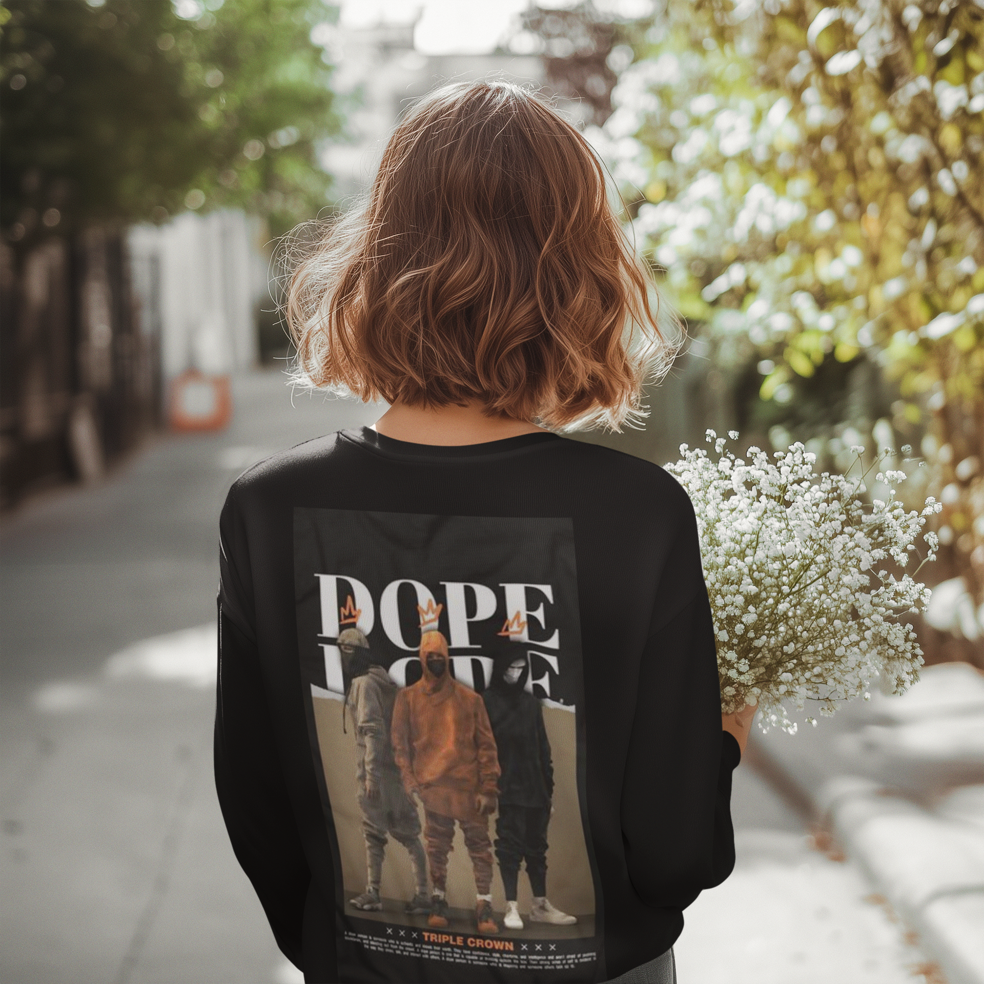 DOPE Long Sleeve T-shirt S Black