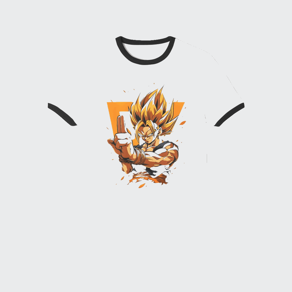 Custom T-Shirt Goku CottonCrew neckDTG