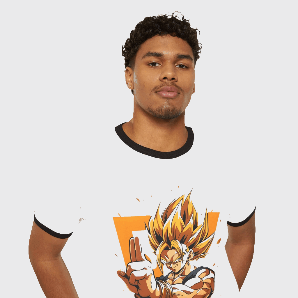 Custom T-Shirt Goku CottonCrew neckDTG
