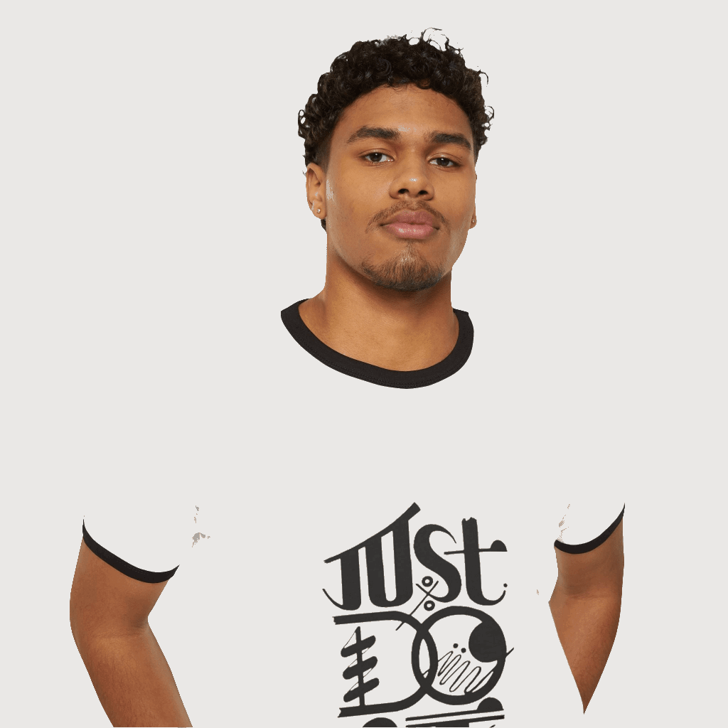 Custom T-Shirt Just Do It CottonCrew neckDTG