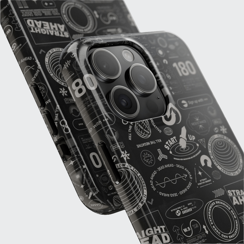 Graphics Text Phone case AccessoriesGlossyiPhone Cases
