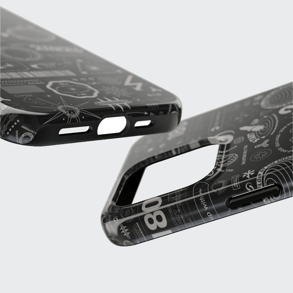 Graphics Text Phone case AccessoriesGlossyiPhone Cases