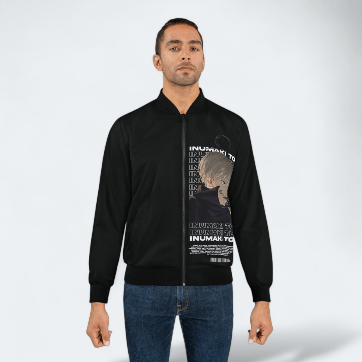 INUMAKI TOJE Bomber Jacket All Over PrintAOPAOP Clothing