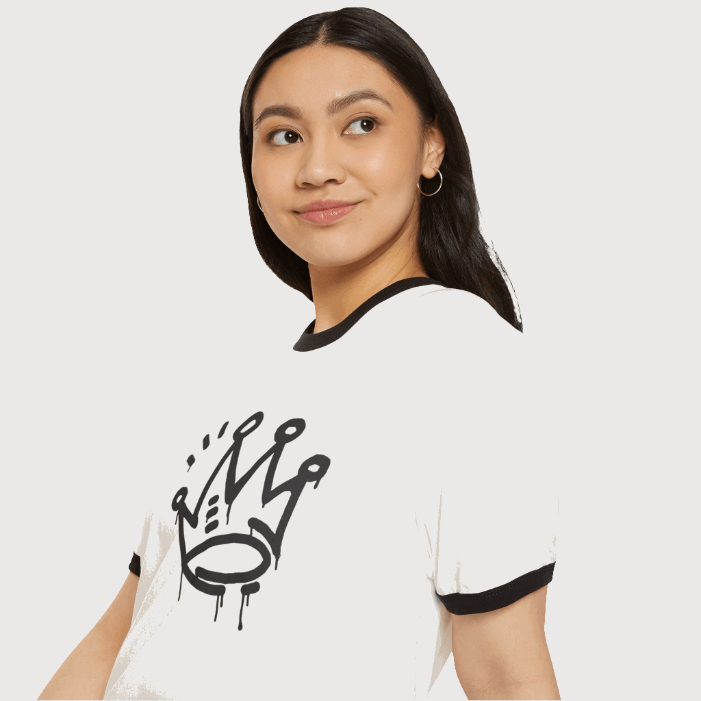 King crown T-Shirt CottonCrew neckDTG