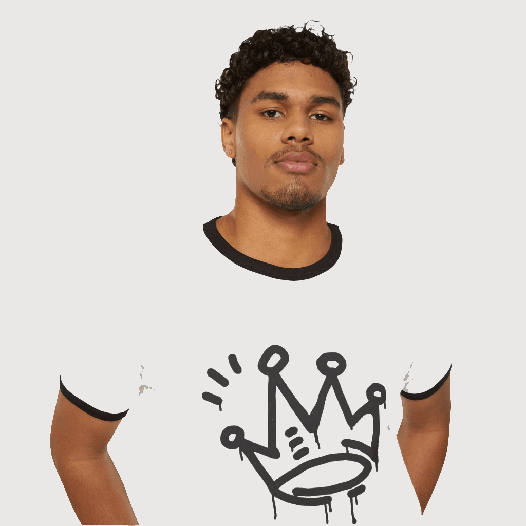King crown T-Shirt CottonCrew neckDTG