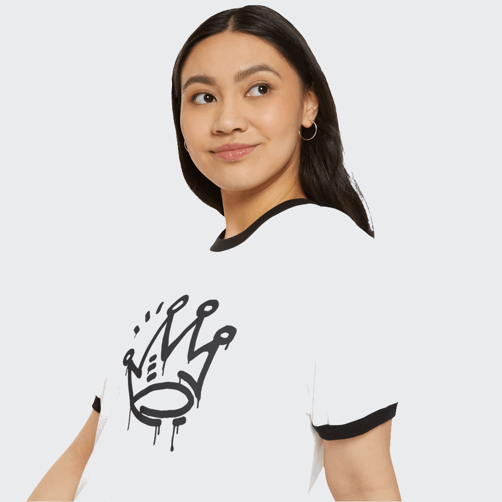 King crown T-Shirt CottonCrew neckDTG