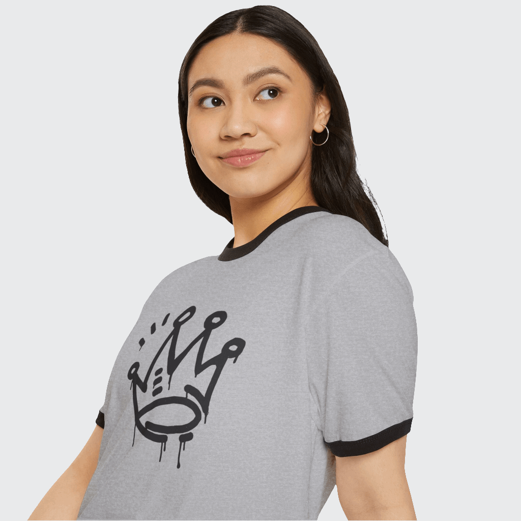 King crown T-Shirt CottonCrew neckDTG