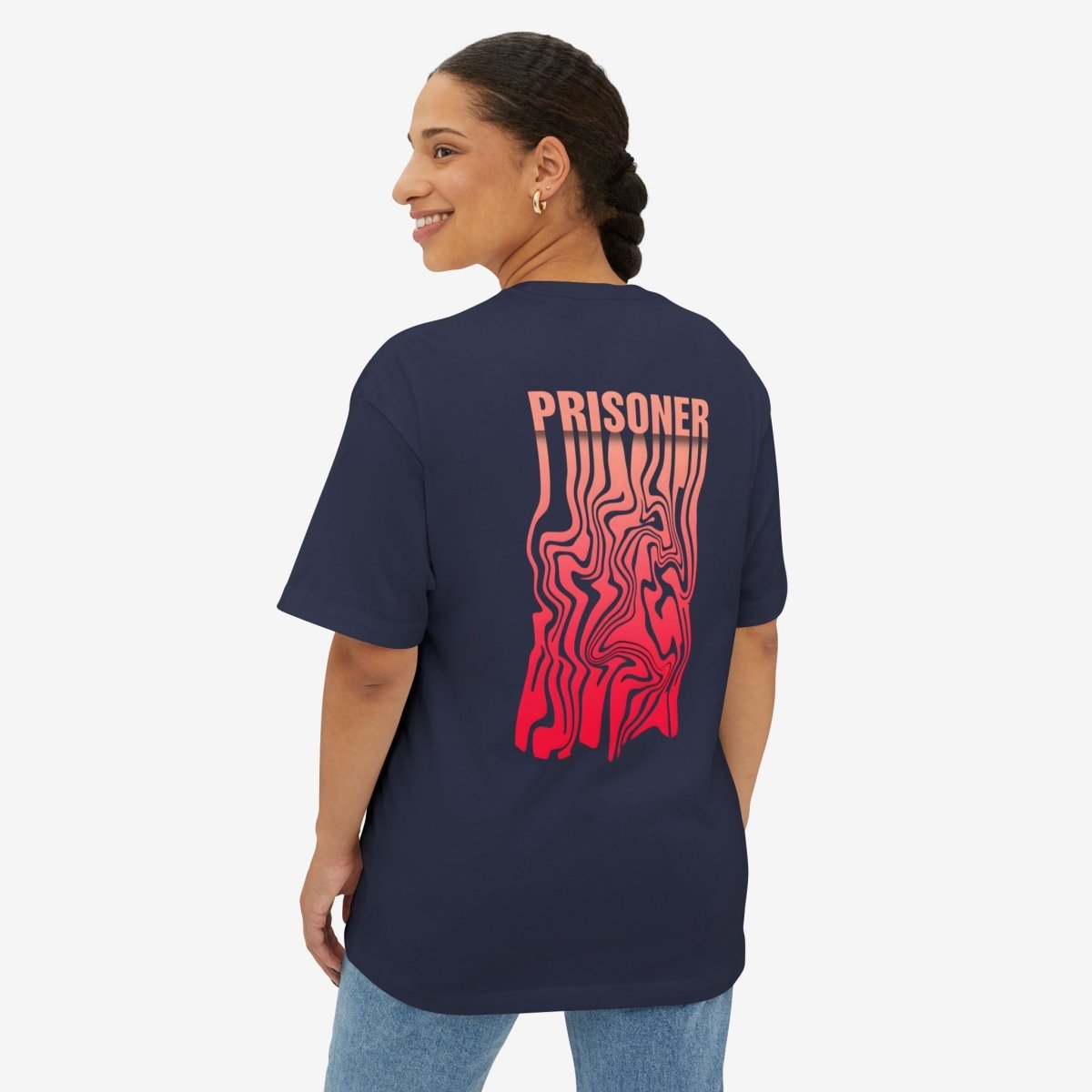 NEVER STOP MAKING Oversized T-Shirt CottonCrew neckDTG