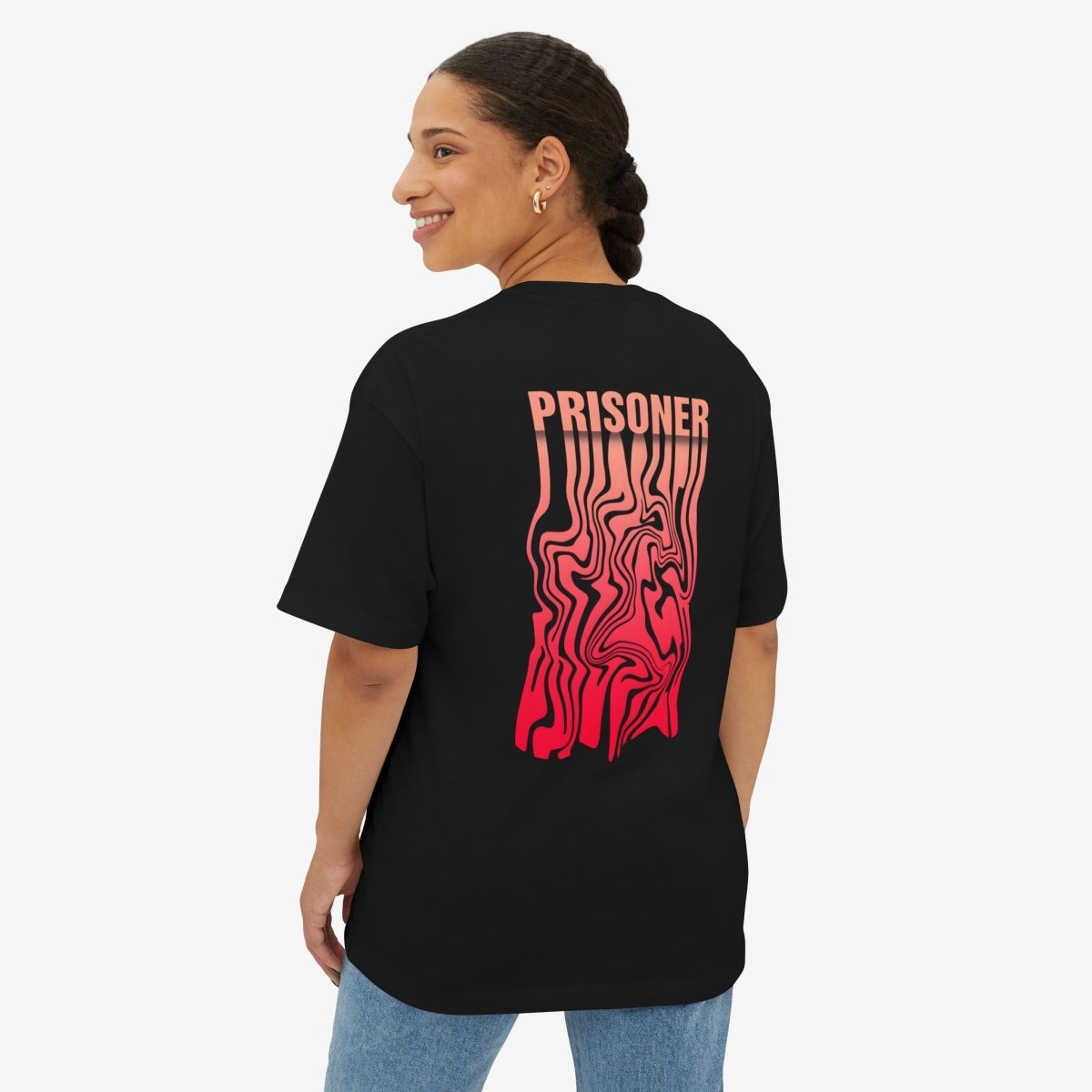 NEVER STOP MAKING Oversized T-Shirt CottonCrew neckDTG