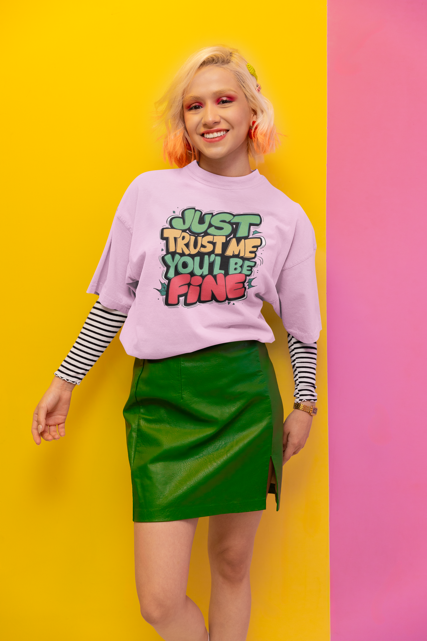 Trust me Oversized Tshirt