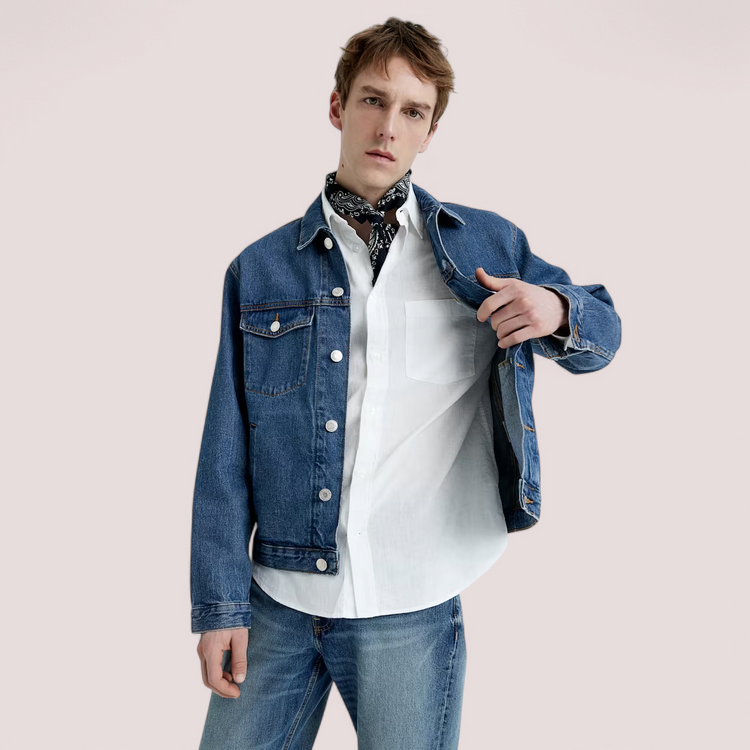 Demin jacket man
