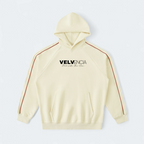 Contrast Piping Raglan Hoodie