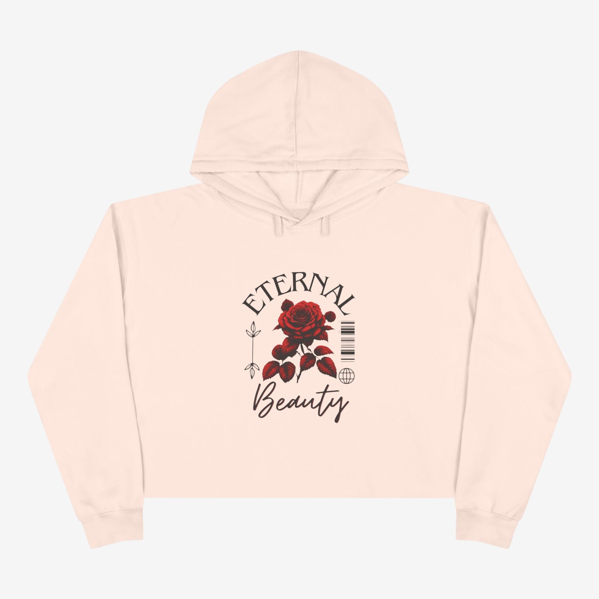 Crop Hoodie - Simple and Stylish Crop Hoodie