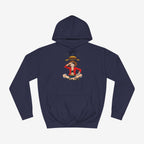 Luffy Custom Hoodie Oxford Navy XS 
