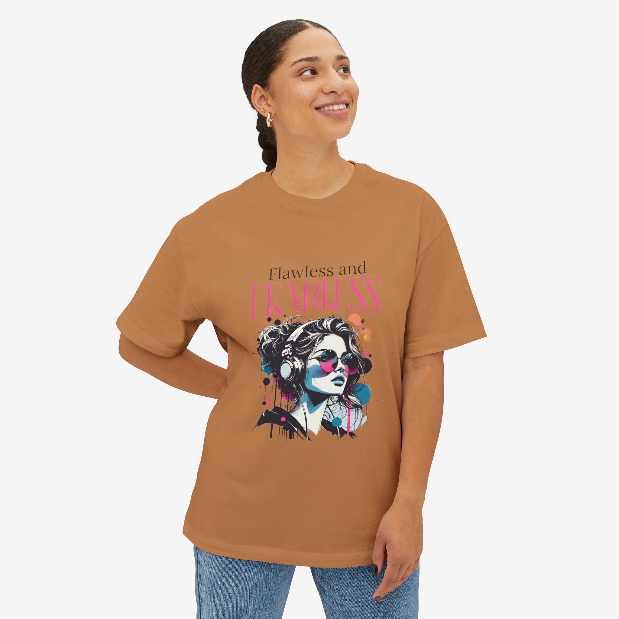 Flawless & Fearless Oversized Tee