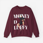 Monkey D Luffy Unisex Sweatshirt S Maroon 