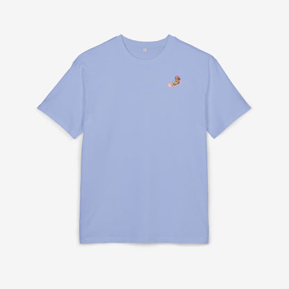Oversize 280GSM Tee with Playful Graphic