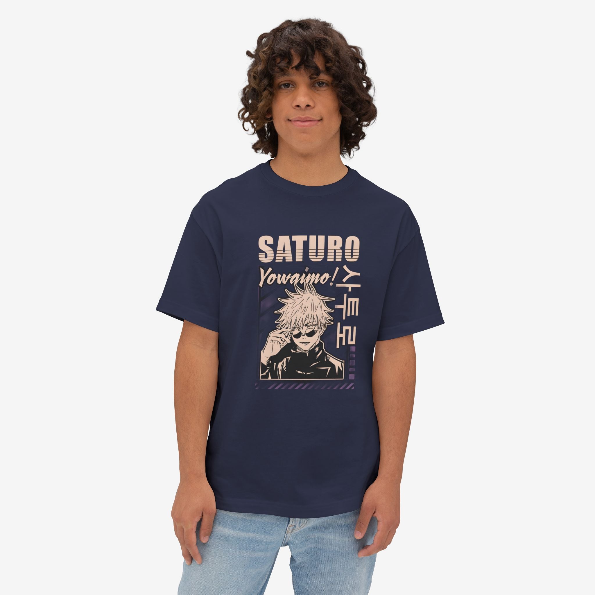 SATURO Oversized Anime Tee