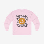 We Think Long Sleeve T Shirt S Light Pink 