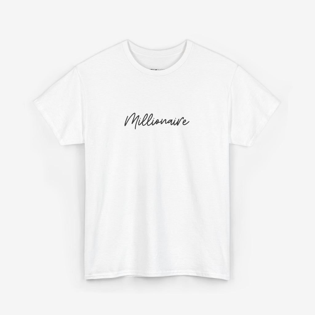 Inspirational Millionaire Unisex Heavy Cotton Tee
