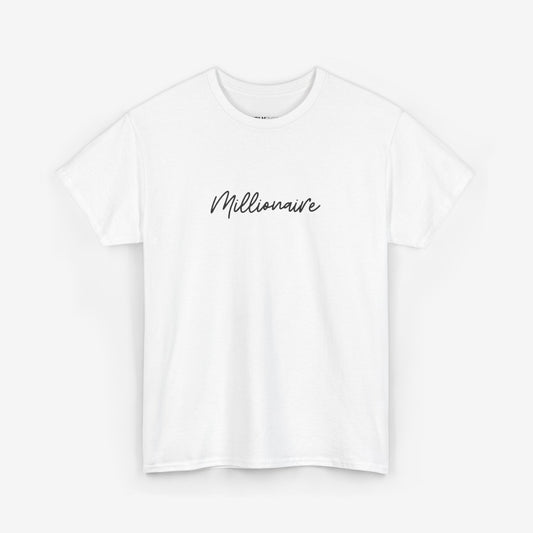 Inspirational Millionaire Unisex Heavy Cotton Tee