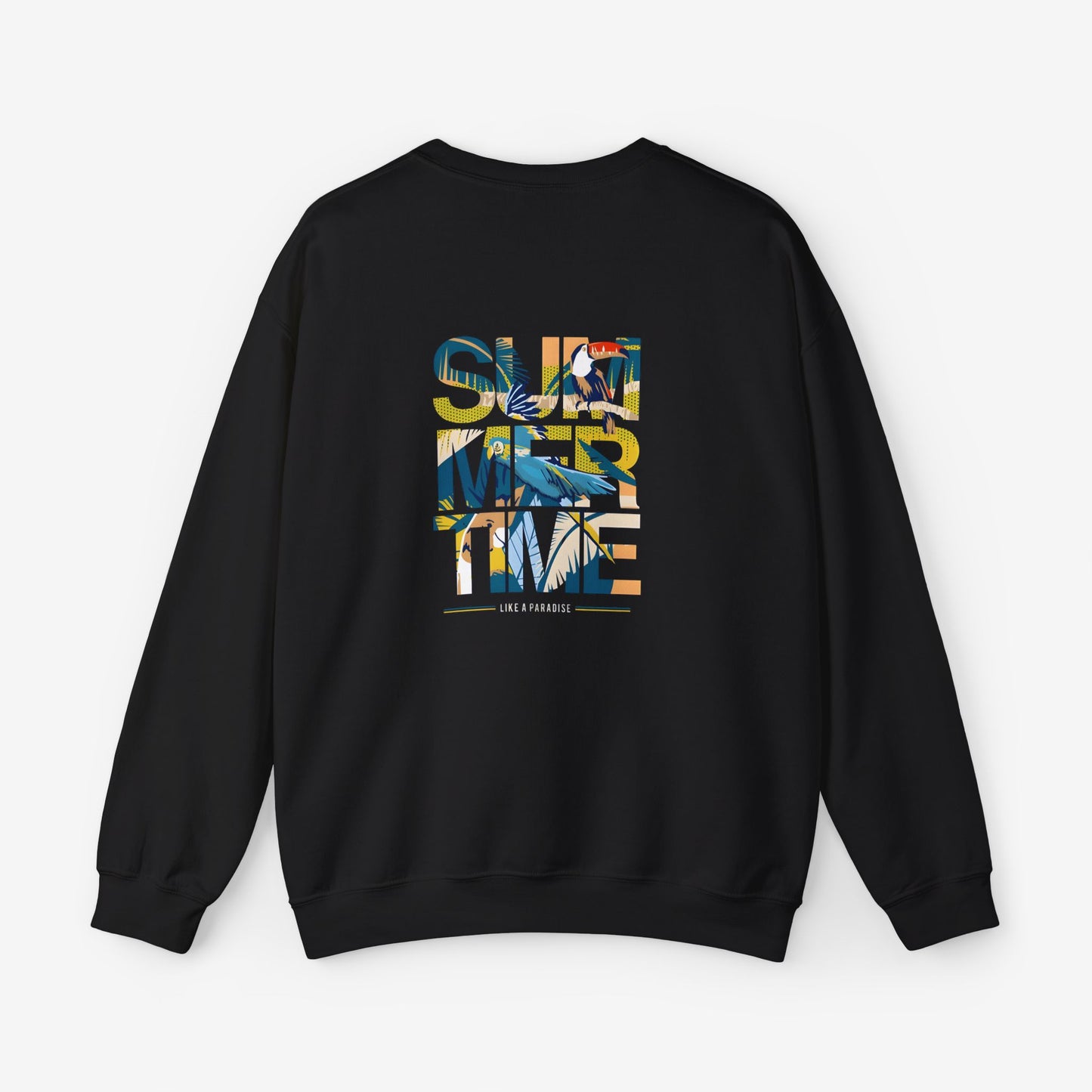 Summertime Vibe Unisex Heavy Crewneck Sweatshirt