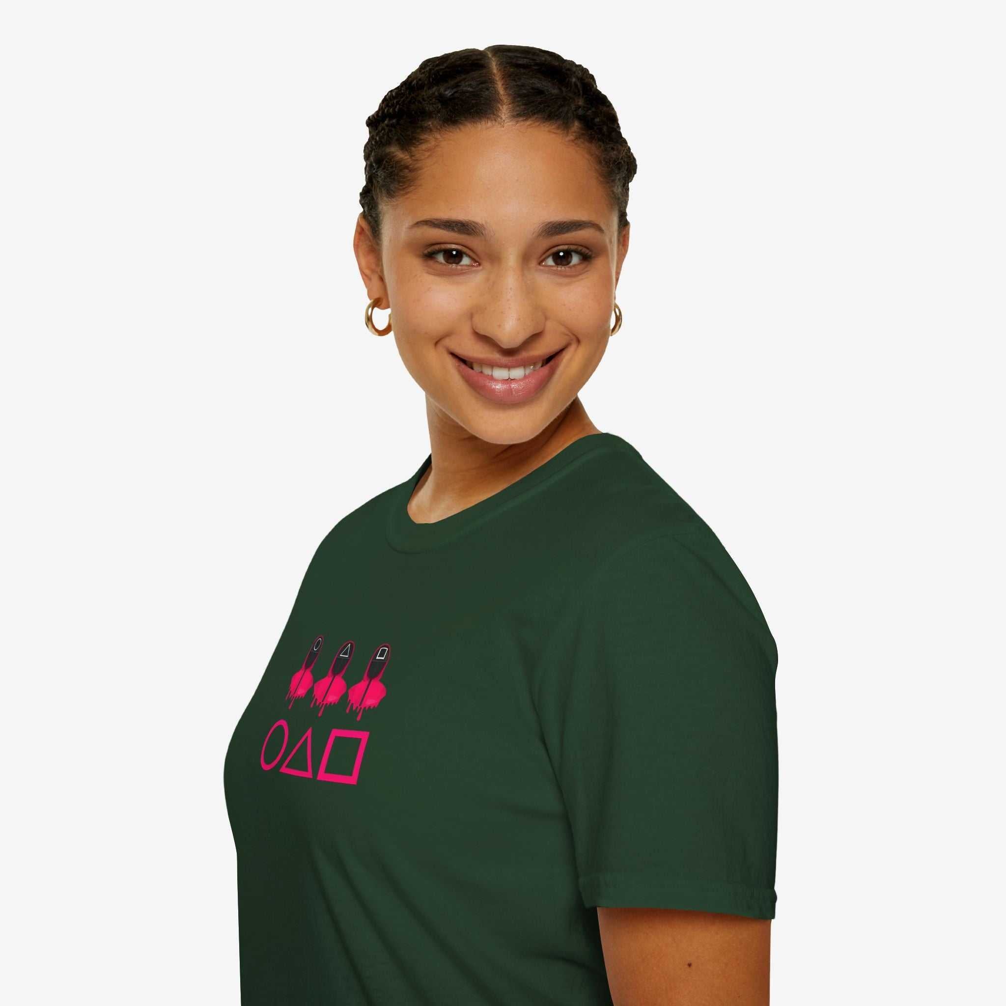Unique Graphic Unisex T-Shirt – Squid Games