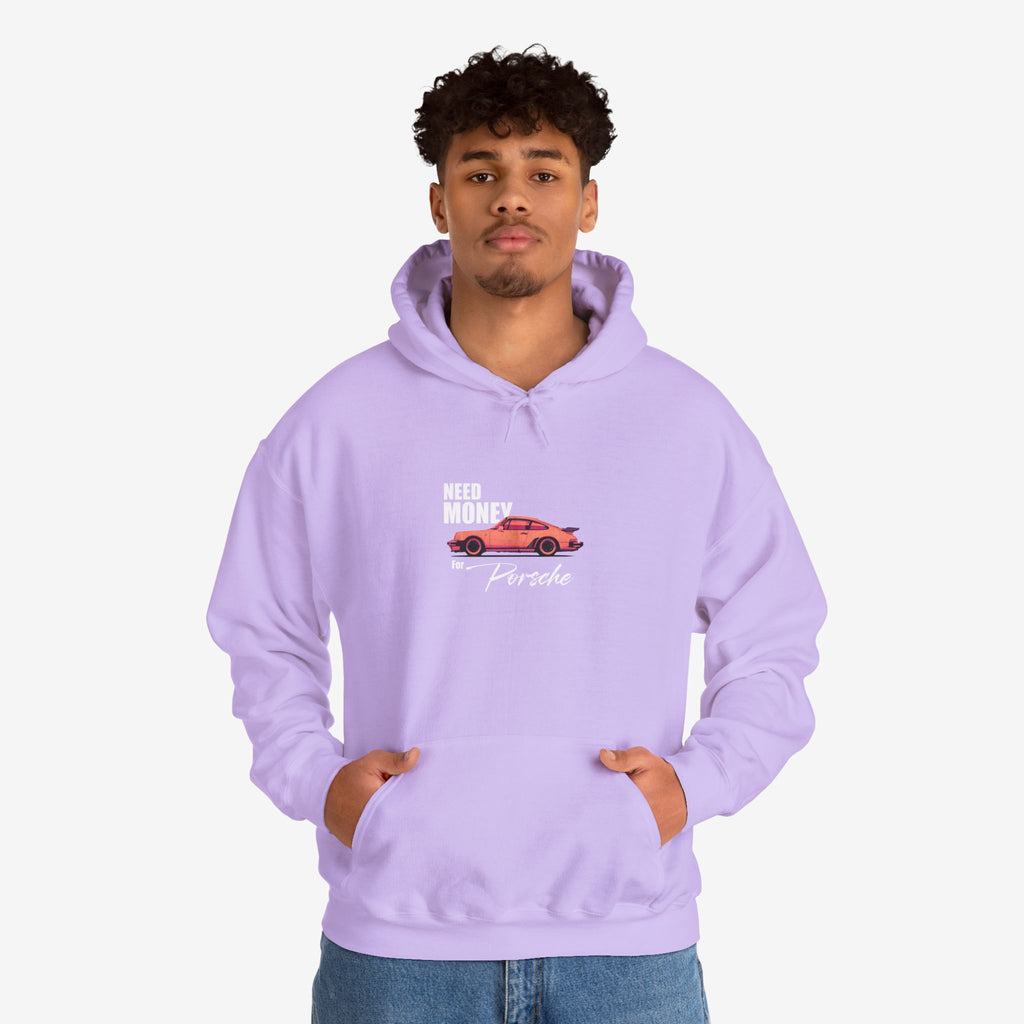 Porsche Enthusiast Hoodie - Need Money for Porsche 911 Design