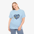 Grateful Heart Unisex Heavy Cotton Tee - Feel Good Apparel for Positivity Lovers