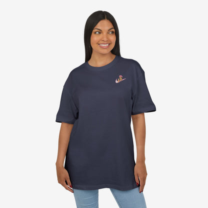 Oversize 280GSM Tee with Playful Graphic